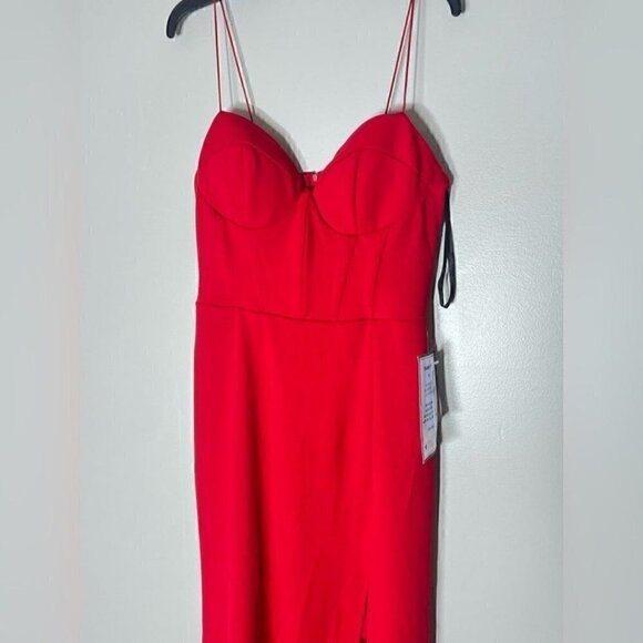 B DARLIN Juniors High-Slit Boned Bodice Evening Gown glam dress 11/12 P … - Picture 6 of 12